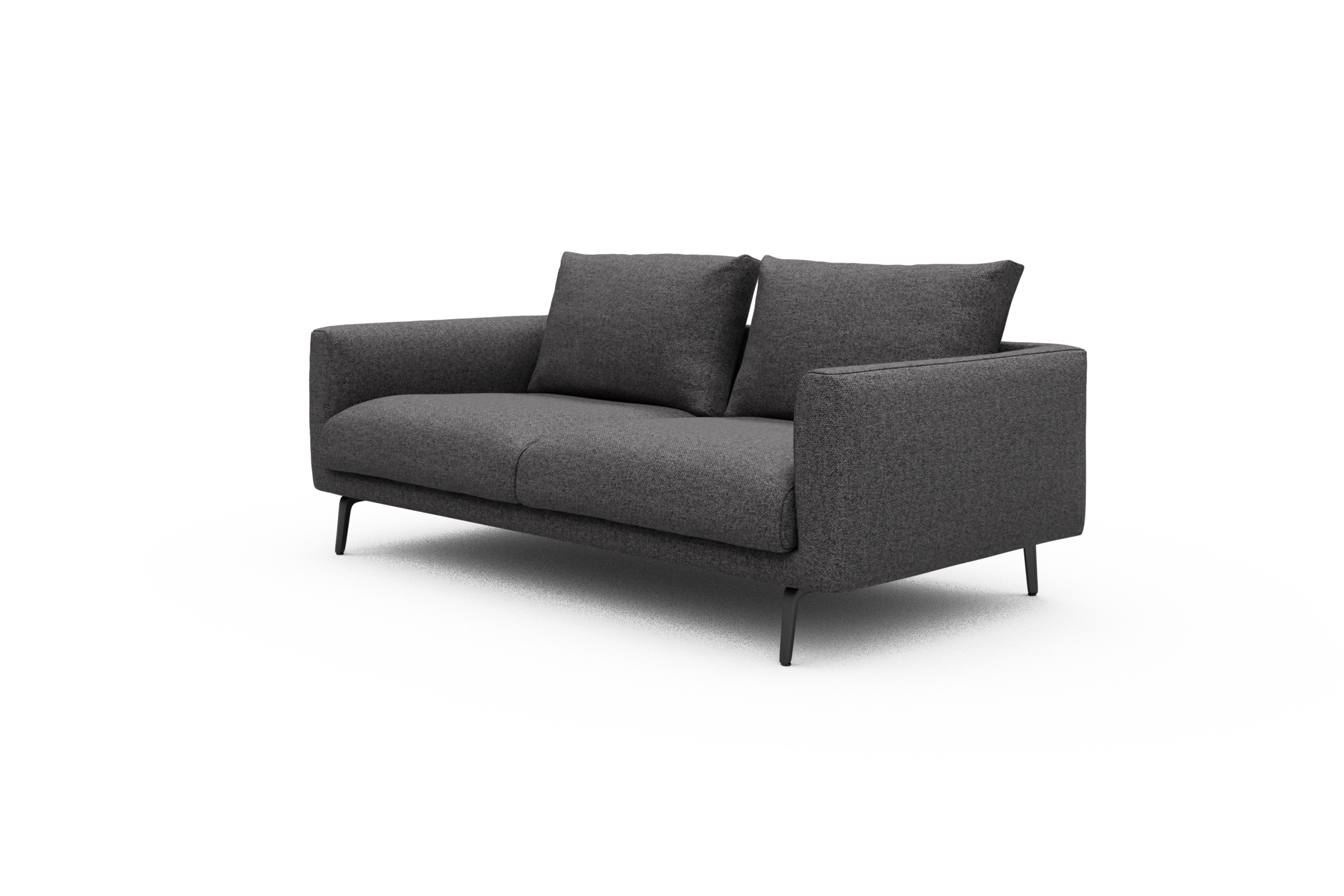 Sofa Karl 2-5-Sitzer Sama-Antracite