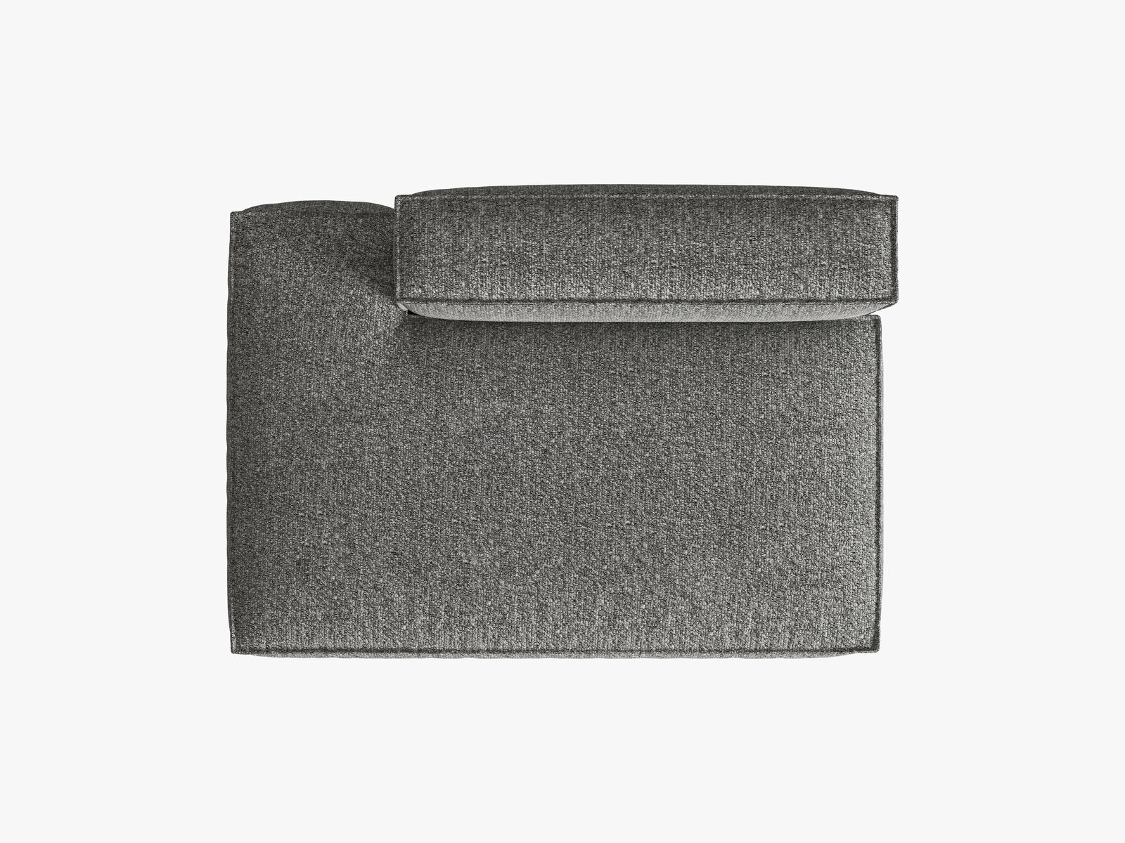 Micadoni Modul Nuria 3-Sitzer Links Boucle Graphit