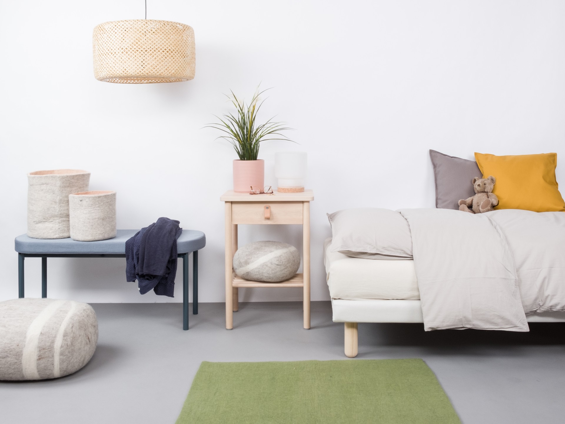 myfelt Kaspar Filzteppich - 90x130 cm