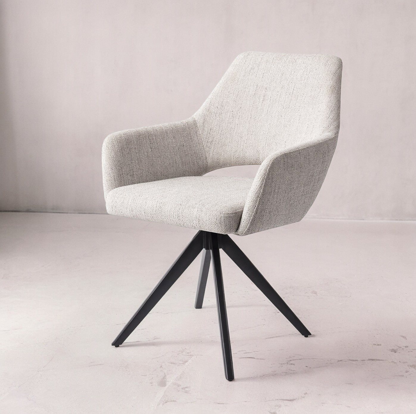 Jesper Home Esszimmerstuhl Yanai Pigeon Turn Schwarz