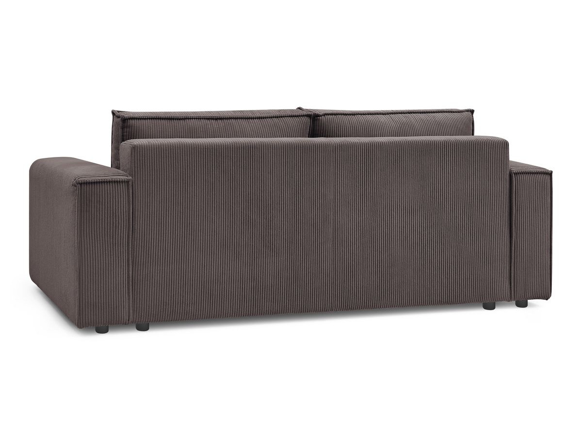 Bobochic Nihad Sofa 3-Sitzer Cordsamt Taupe