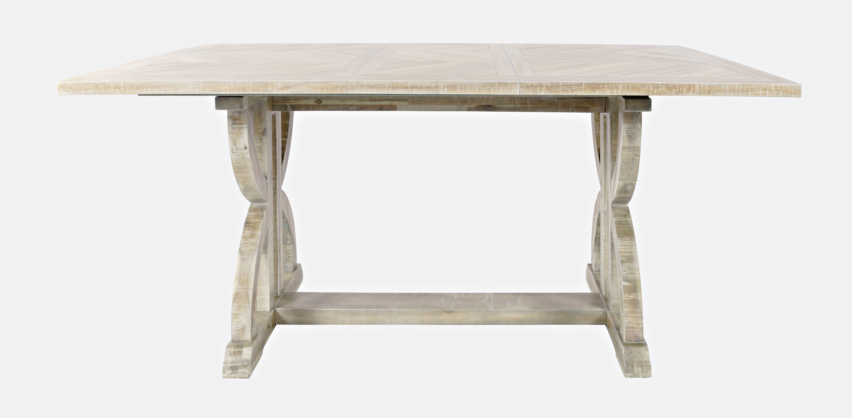 Livin Hill Set Avola: Esstisch 152,5 cm + 6× Stuhl Helles Naturholz