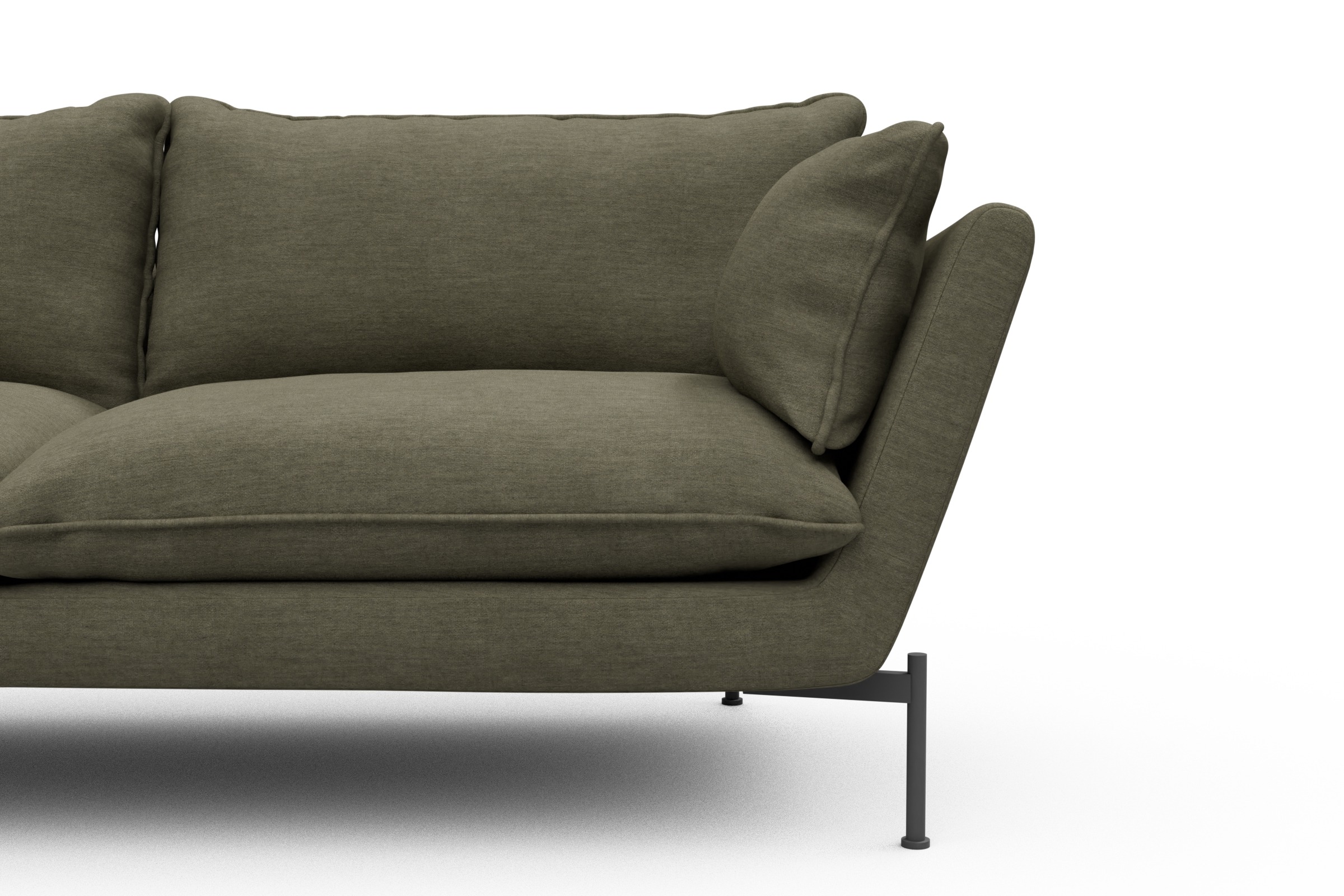 Sofa Anton PREMIUM 2-Sitzer Vivus-Dusty-Olive