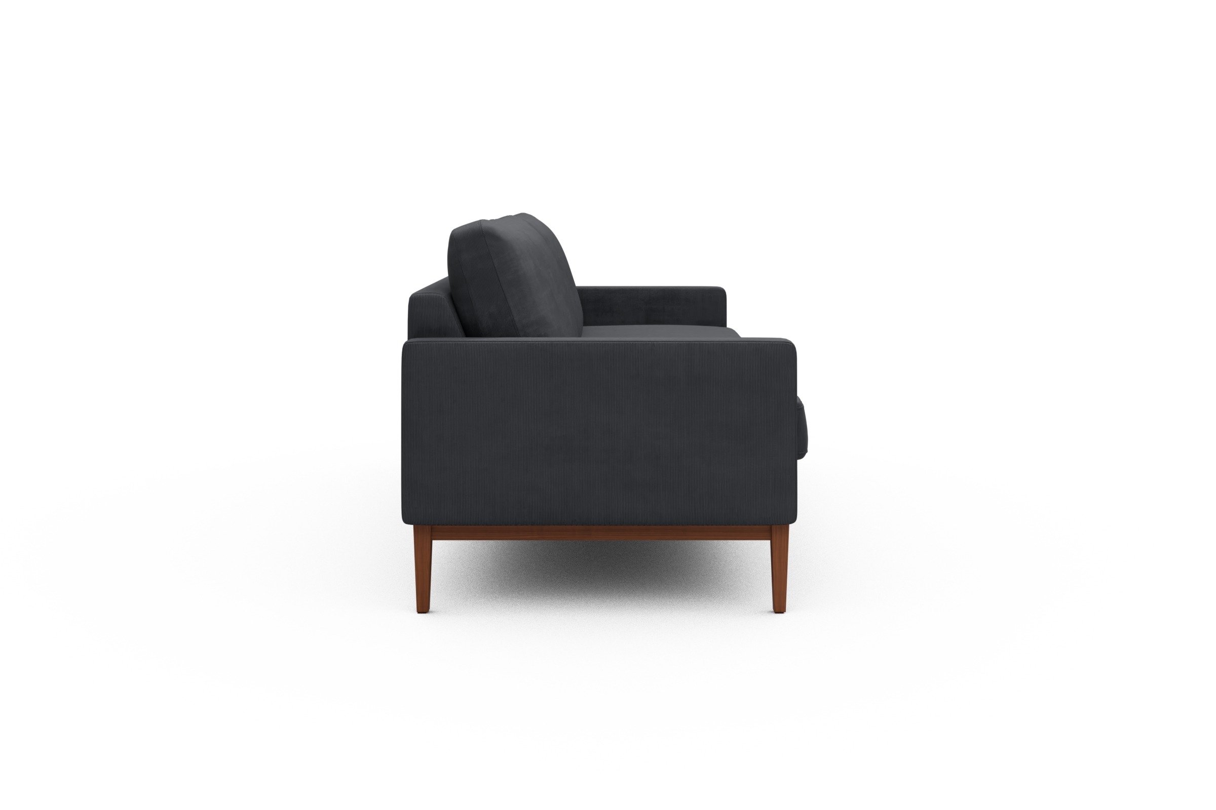 Sofa Bodo 3-Sitzer Cordufine-Slate-Grey