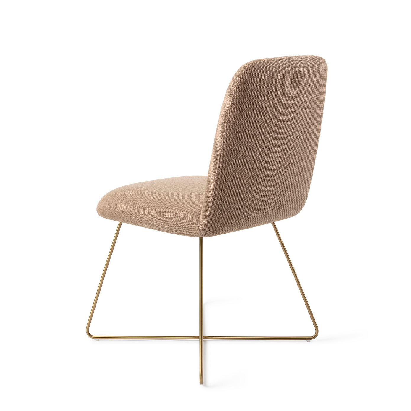 Jesper Home Esszimmerstuhl Taiwa Whisper-Wheat Cross Gold