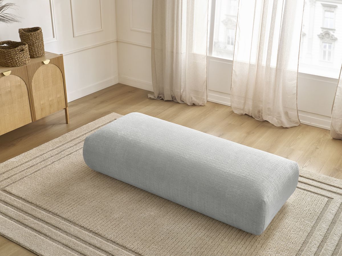 Bobochic Sirius Sofa Strukturstoff Hellgrau