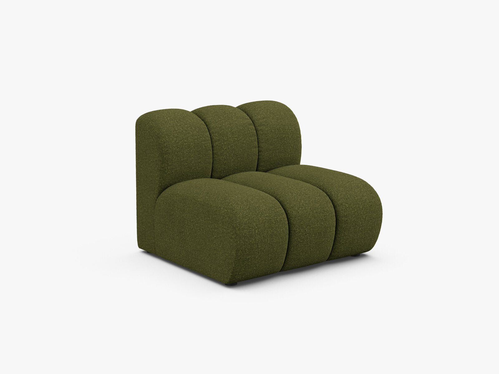 Micadoni Armloses Modul Lupine Boucle Baloo Dunkel-Olivgrün
