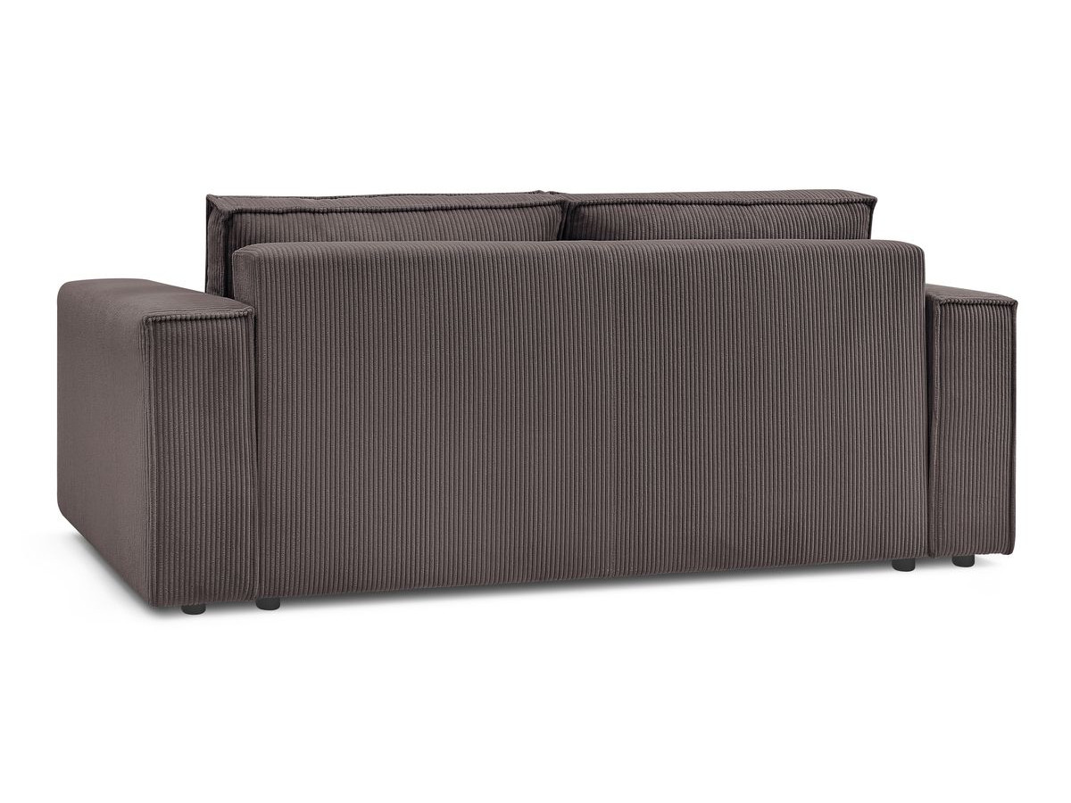 Bobochic Nihad Sofa 2-Sitzer Cordsamt Taupe