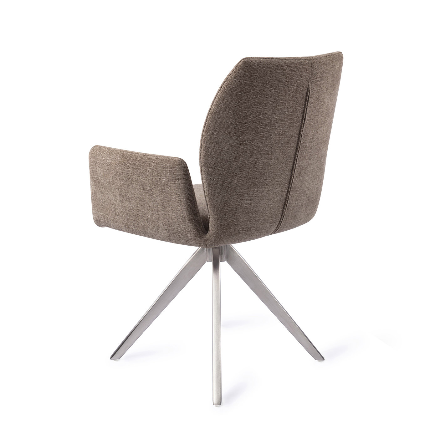 Jesper Home Esszimmerstuhl Misaki Mocha Mist Turn Stahl