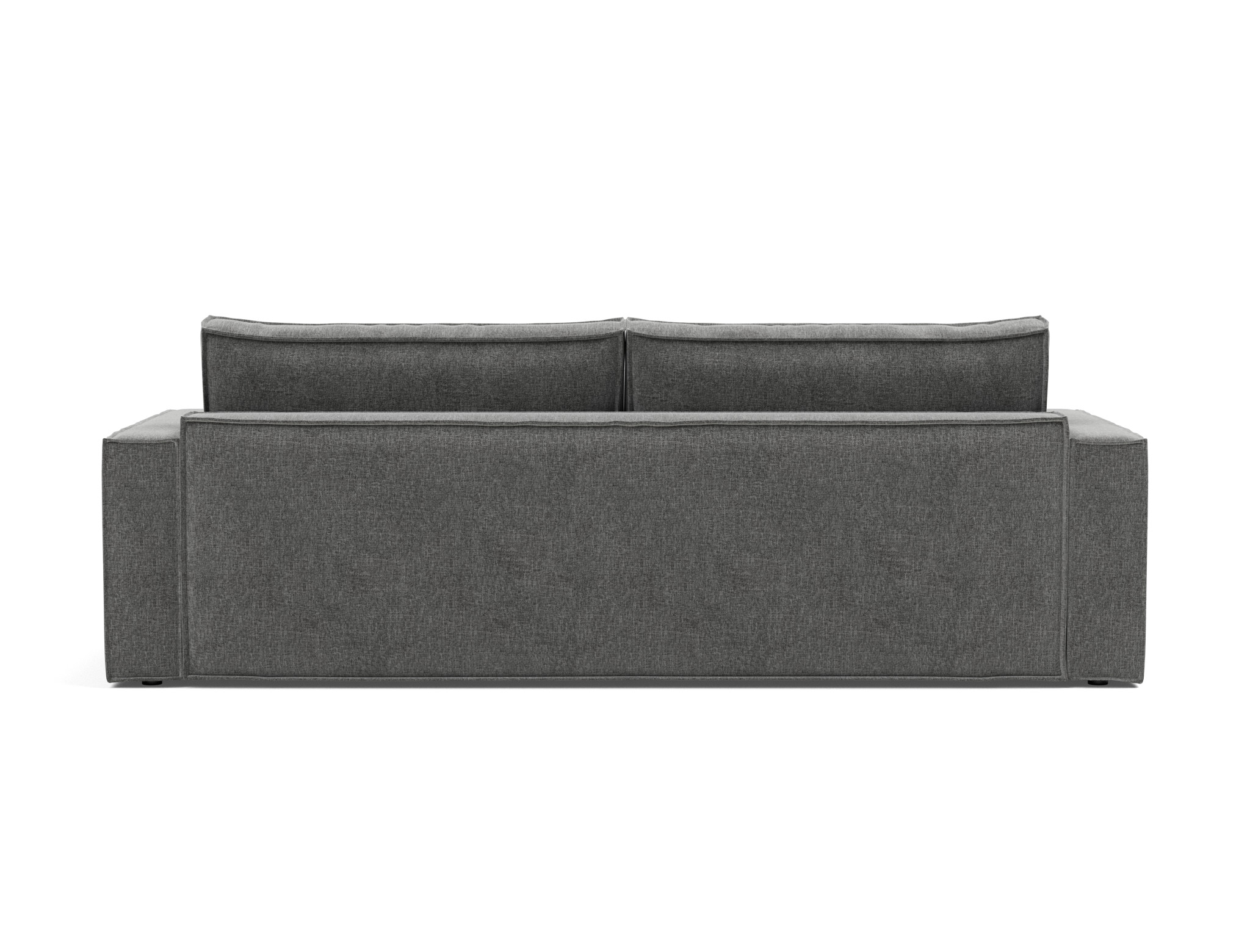 Schlafsofa Newilla Strukturierter Stoff Twist 563-Charcoal