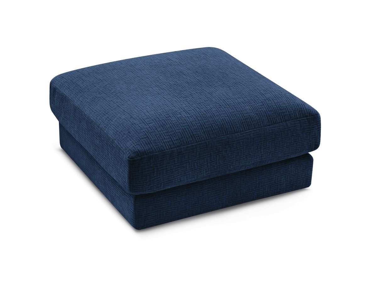 Bobochic Leonard Pouf Strukturstoff Dunkelblau