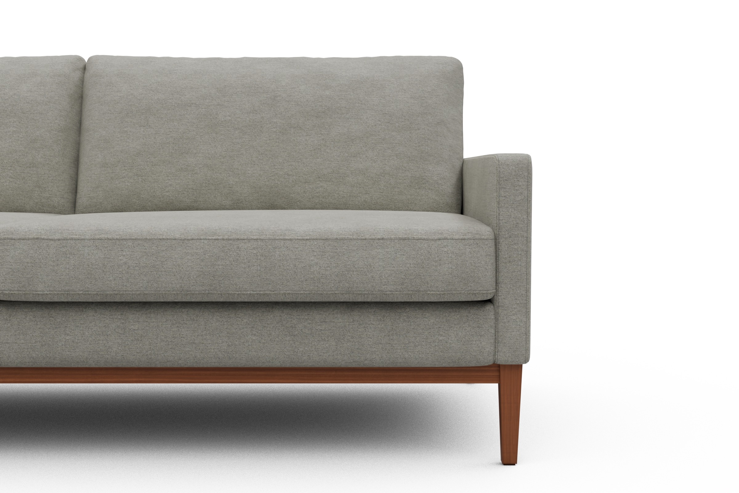 Sofa Bodo 2-Sitzer Carreno-Moon-Stone-White