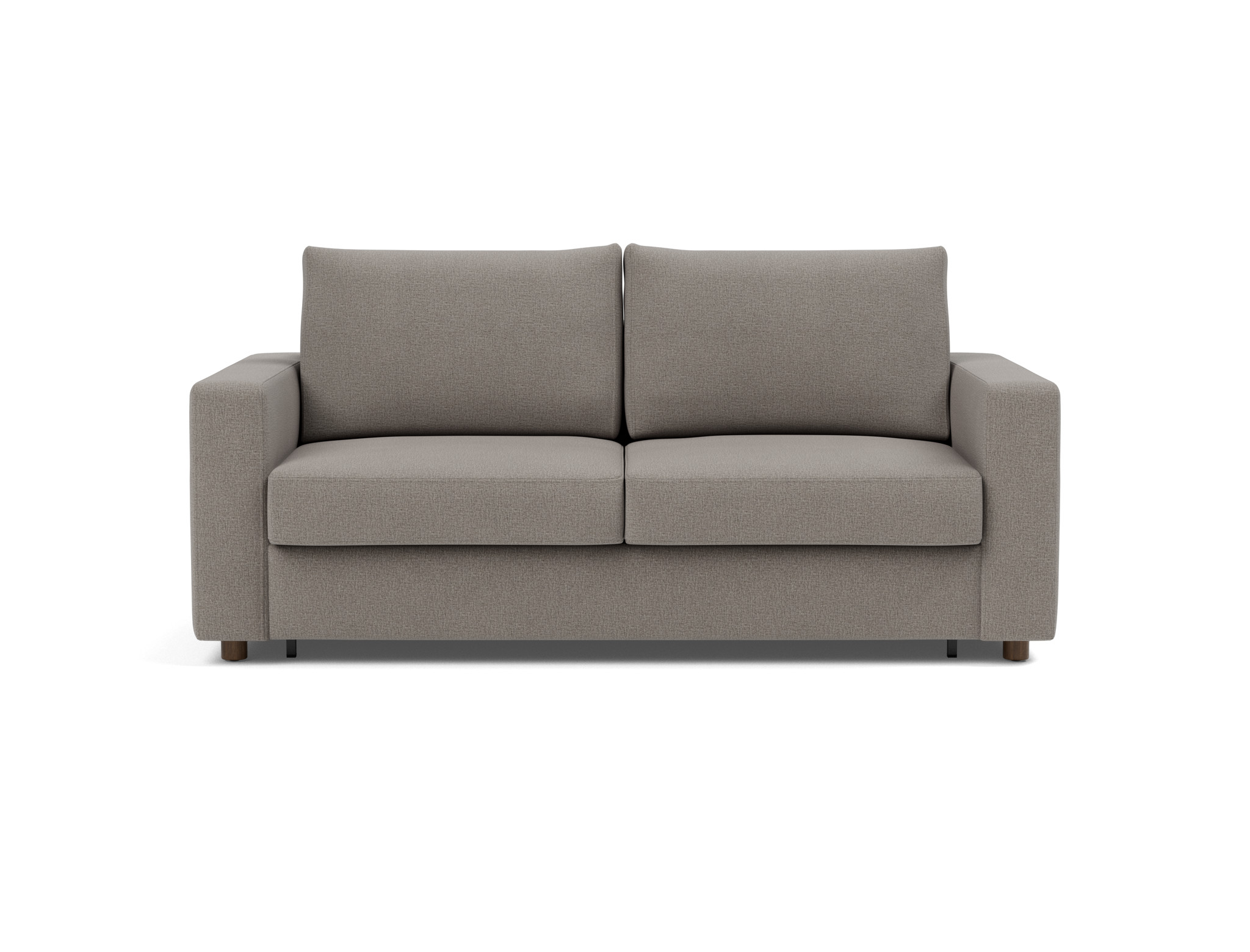 Schlafsofa Neah mit Standard-Armlehnen 160 Flachgewebe Mixed Dance 521-Grey