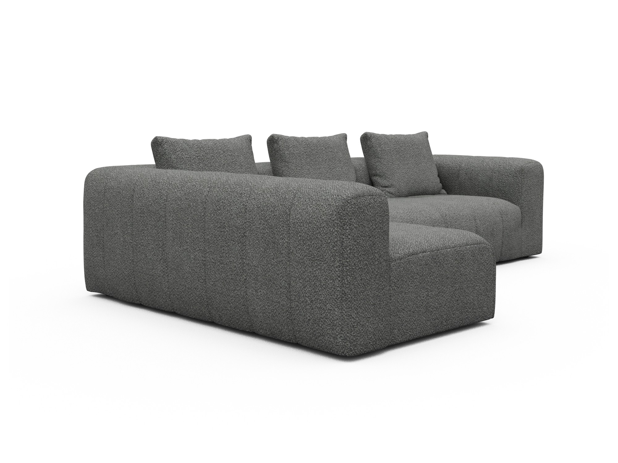 Hugo 2x 2,5-Sitzer Armlehne rechts Vanora-Warm-Grey moebelfaktor