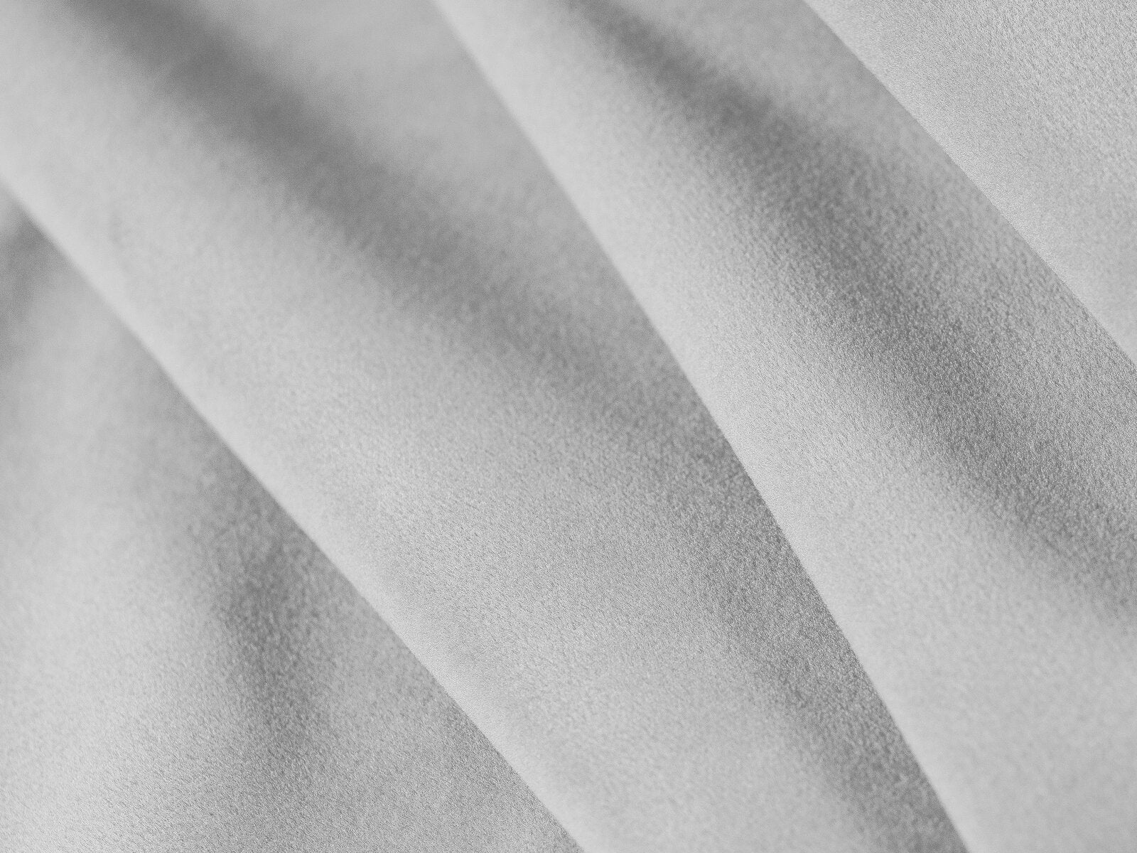 Micadoni Marl Samtiger Kopfteil 140 cm (H 95 cm) Samt Magic Velvet Hellgrau 140x95