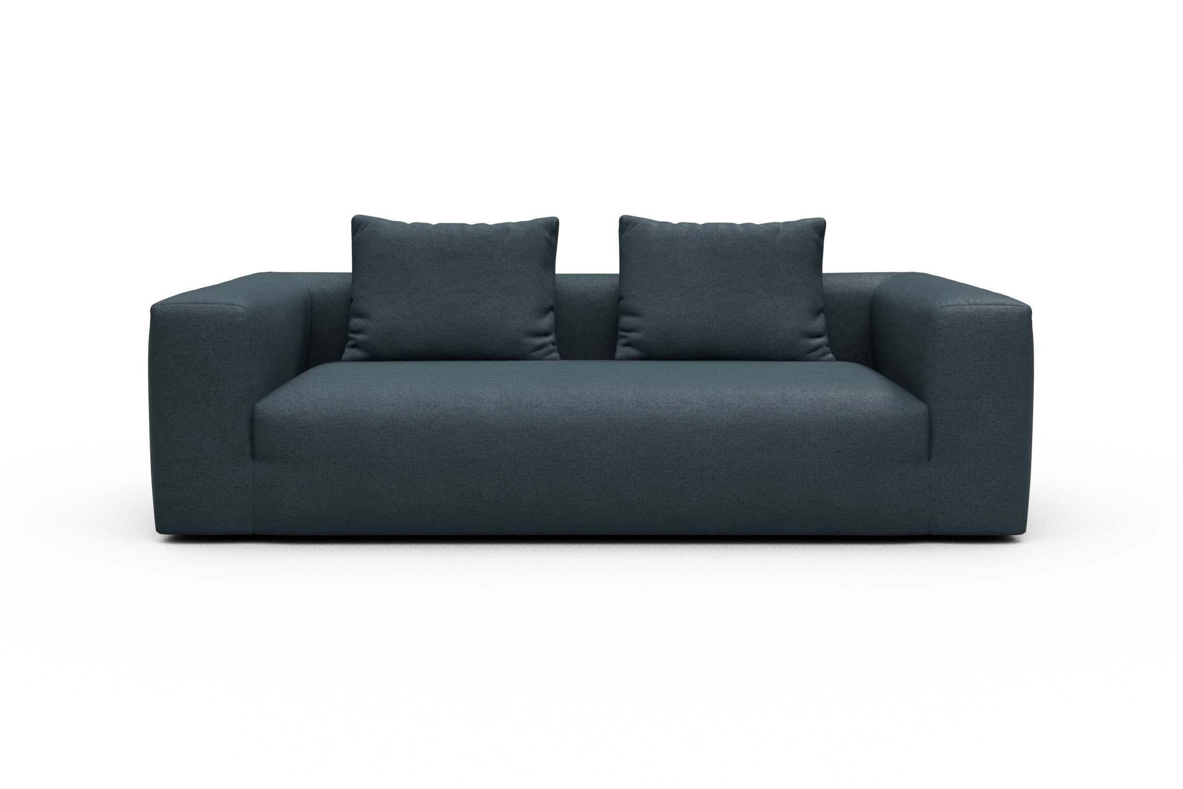 Skandi Home Sofa Fred 3-Sitzer Denari-Royal-Blue moebelfaktor