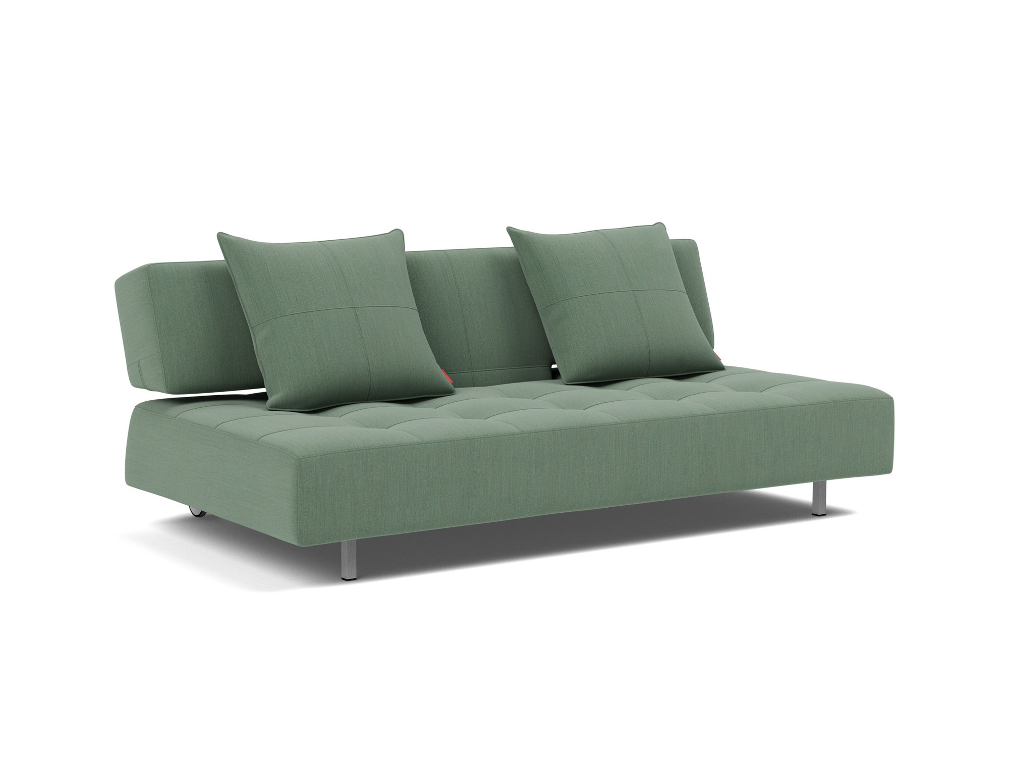 Schlafsofa Long Horn D.E.L. Flachgewebe Elegance 518-Green