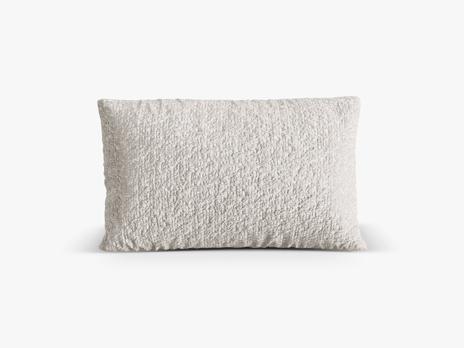 Micadoni Kissen Nuria Boucle Monet Grau Beige Melange