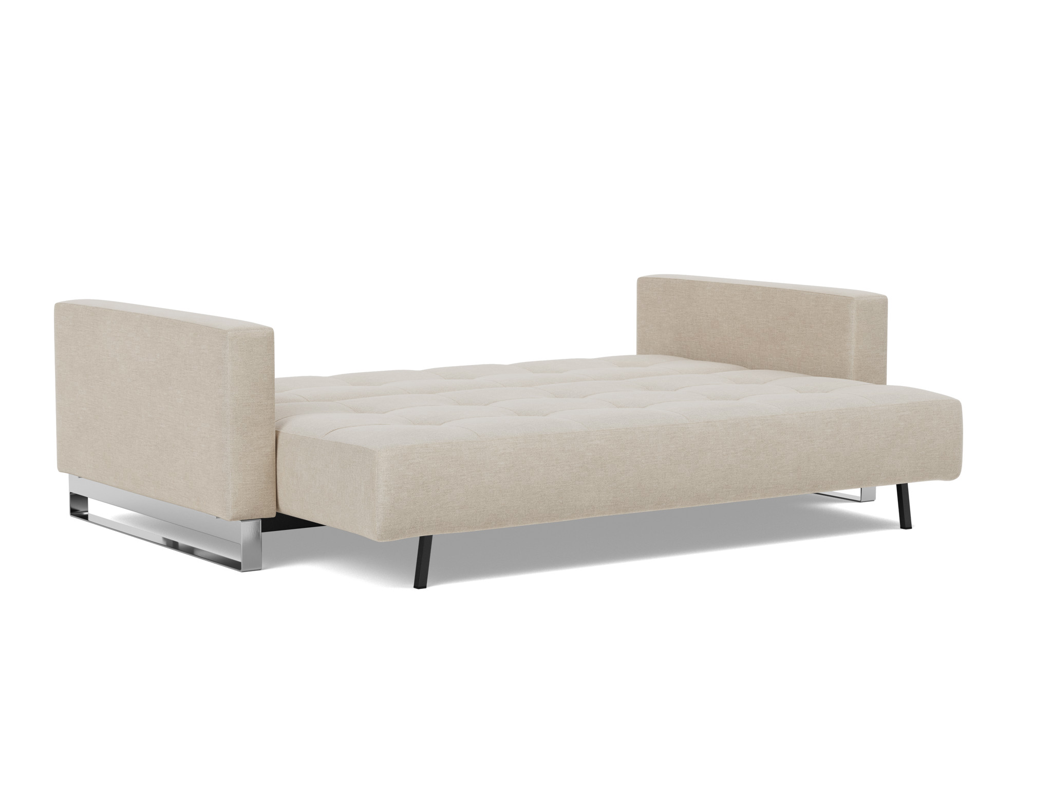 Schlafsofa Cassius D.E.L. Flachgewebe Phobos 586-Latte