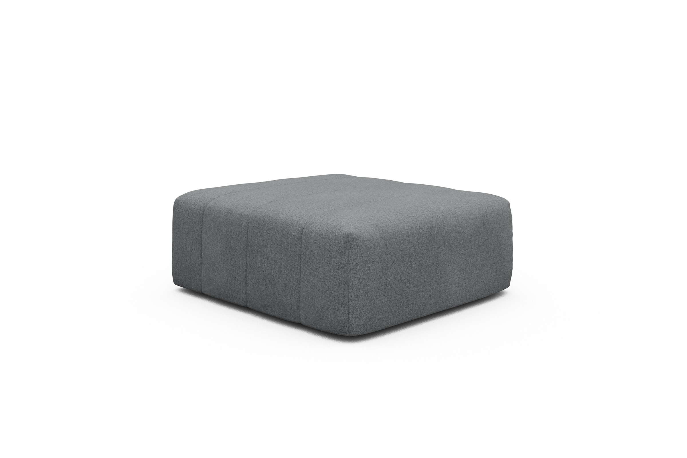 Sitzhocker Hugo Ottomane Casone-Gravel-Grey