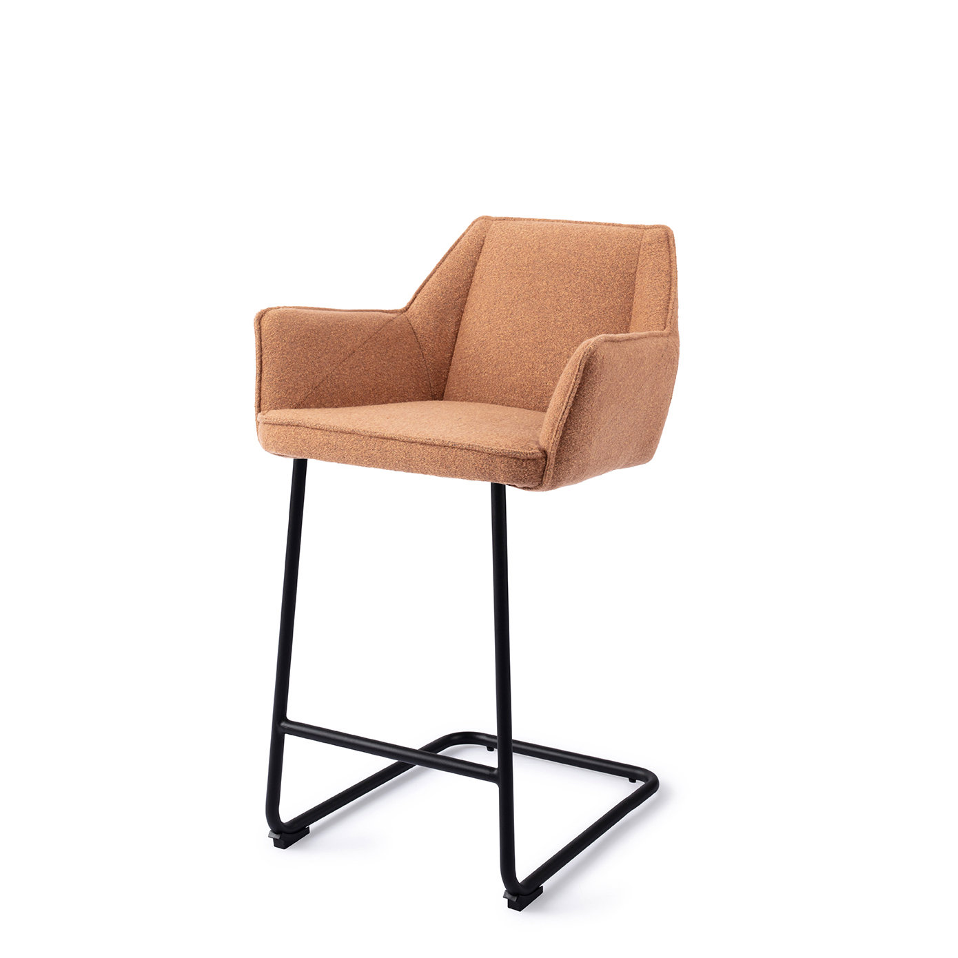 Jesper Home Barhocker Tome Cinnamon Bun Arch Schwarz Tresenhöhe 65 cm