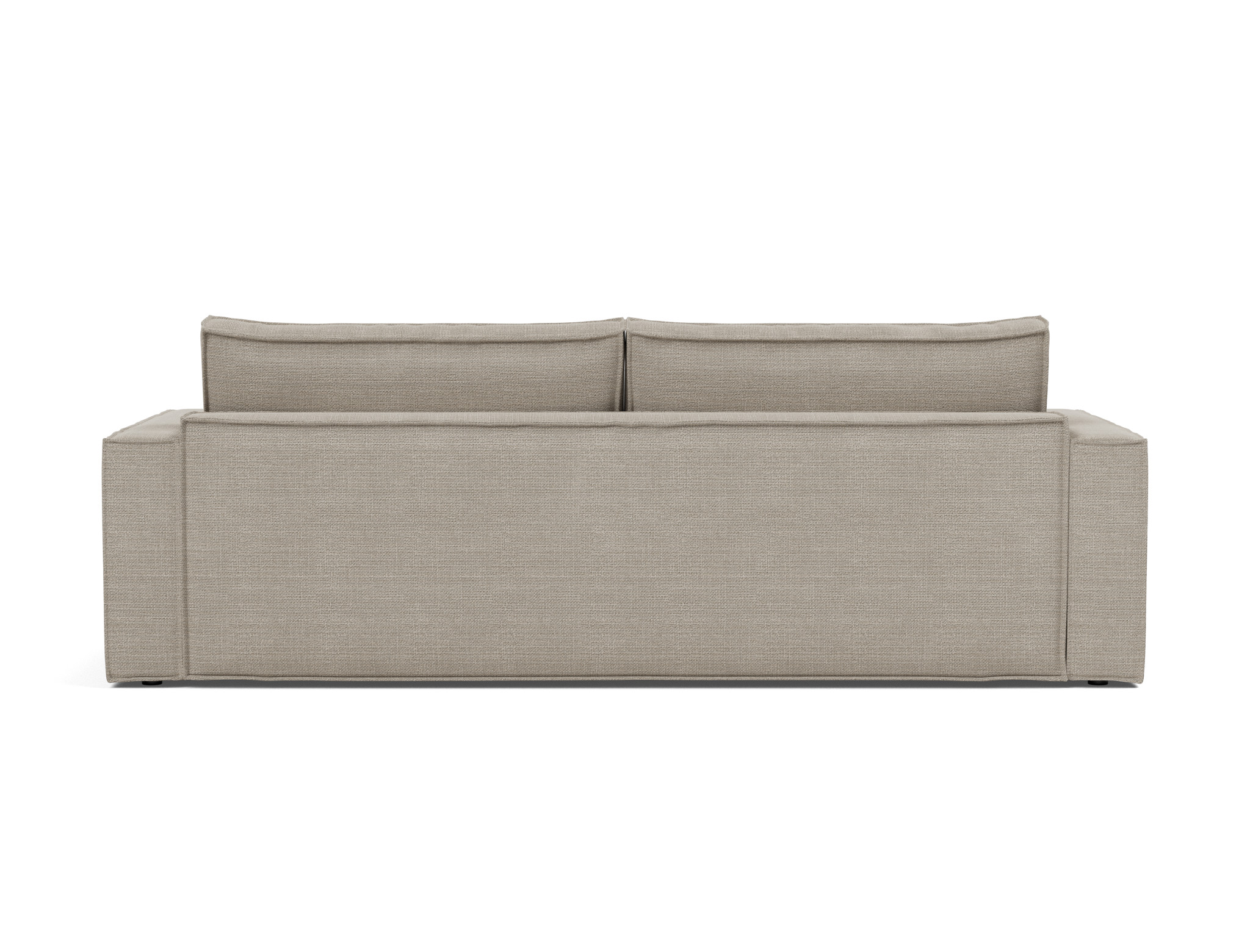 Schlafsofa Newilla Strukturierter Stoff Kenya 579-Gravel