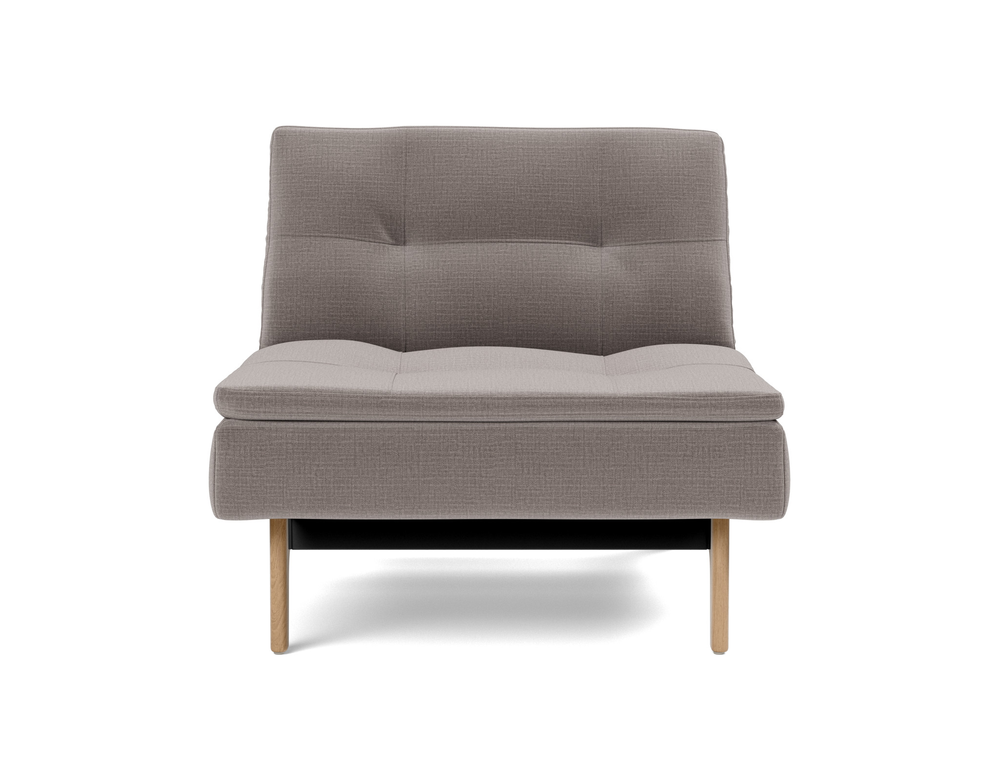 Sessel Dublexo Chenille Esina 418-Truffle Beine Eiche