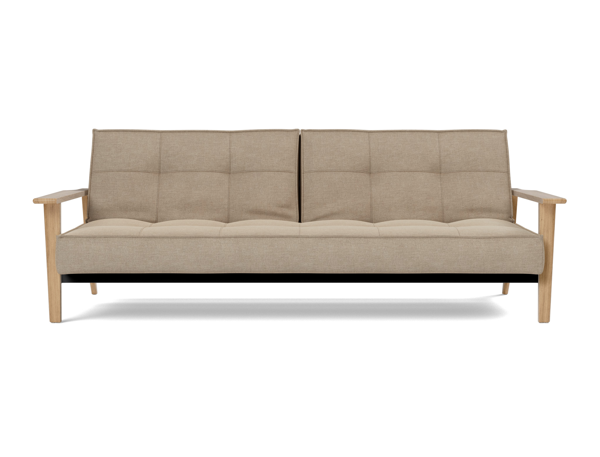 Schlafsofa Splitback Frej Flachgewebe Phobos 587-Mocha