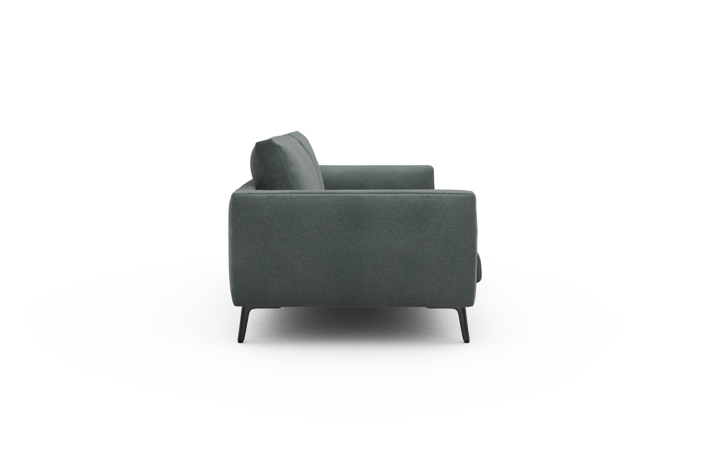 Sofa Karl 2-5-Sitzer Smooth-Silver-Grey