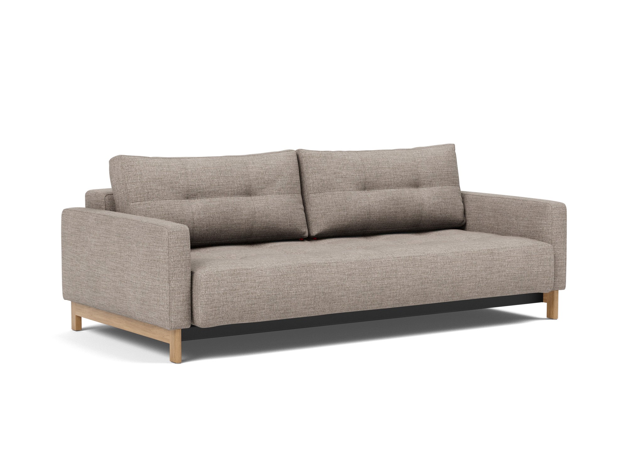 Schlafsofa Pyxis D.E.L. Chenille Yuveno 472-Warm-Grey