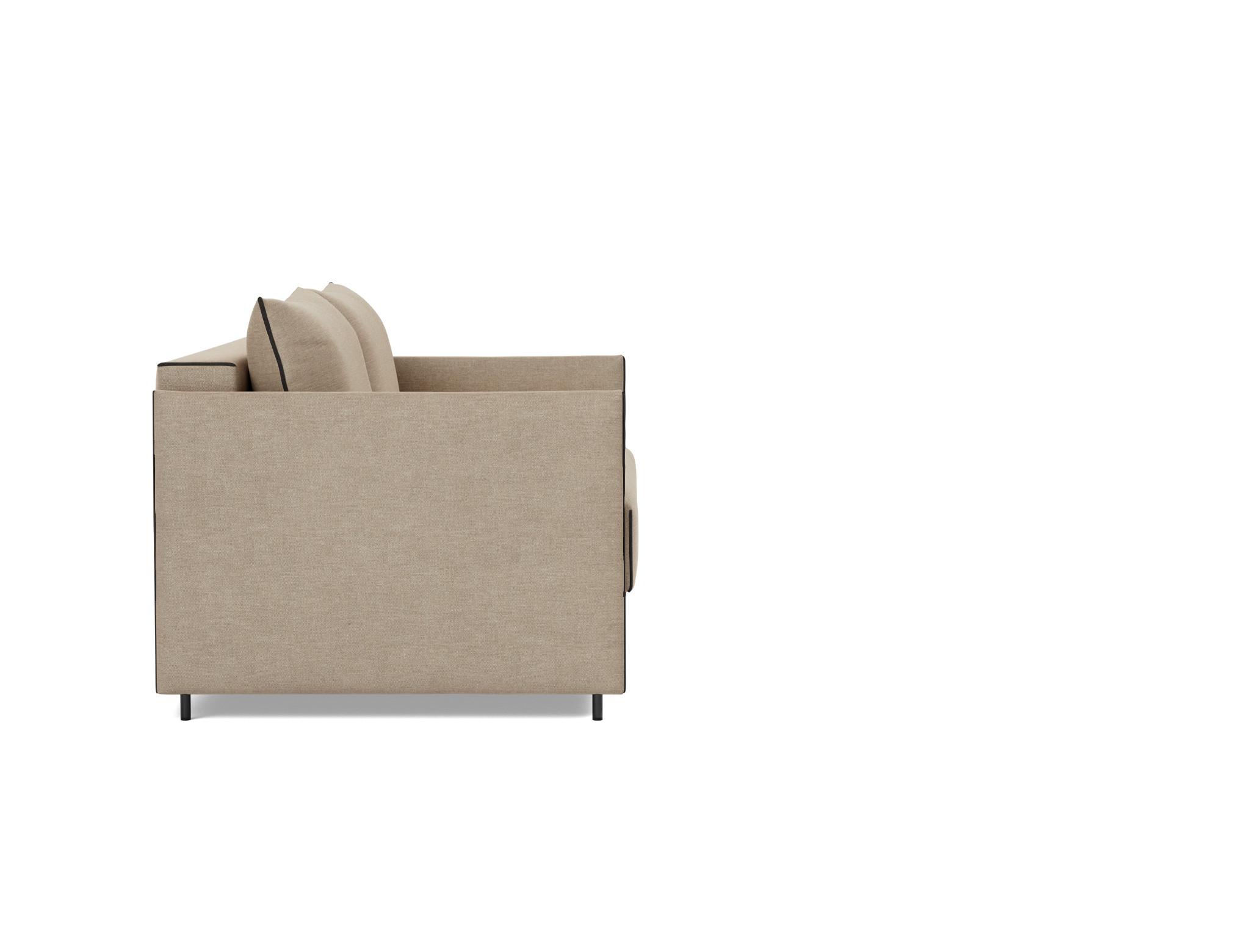 Schlafsofa Luoma Flachgewebe Phobos 587-Mocha