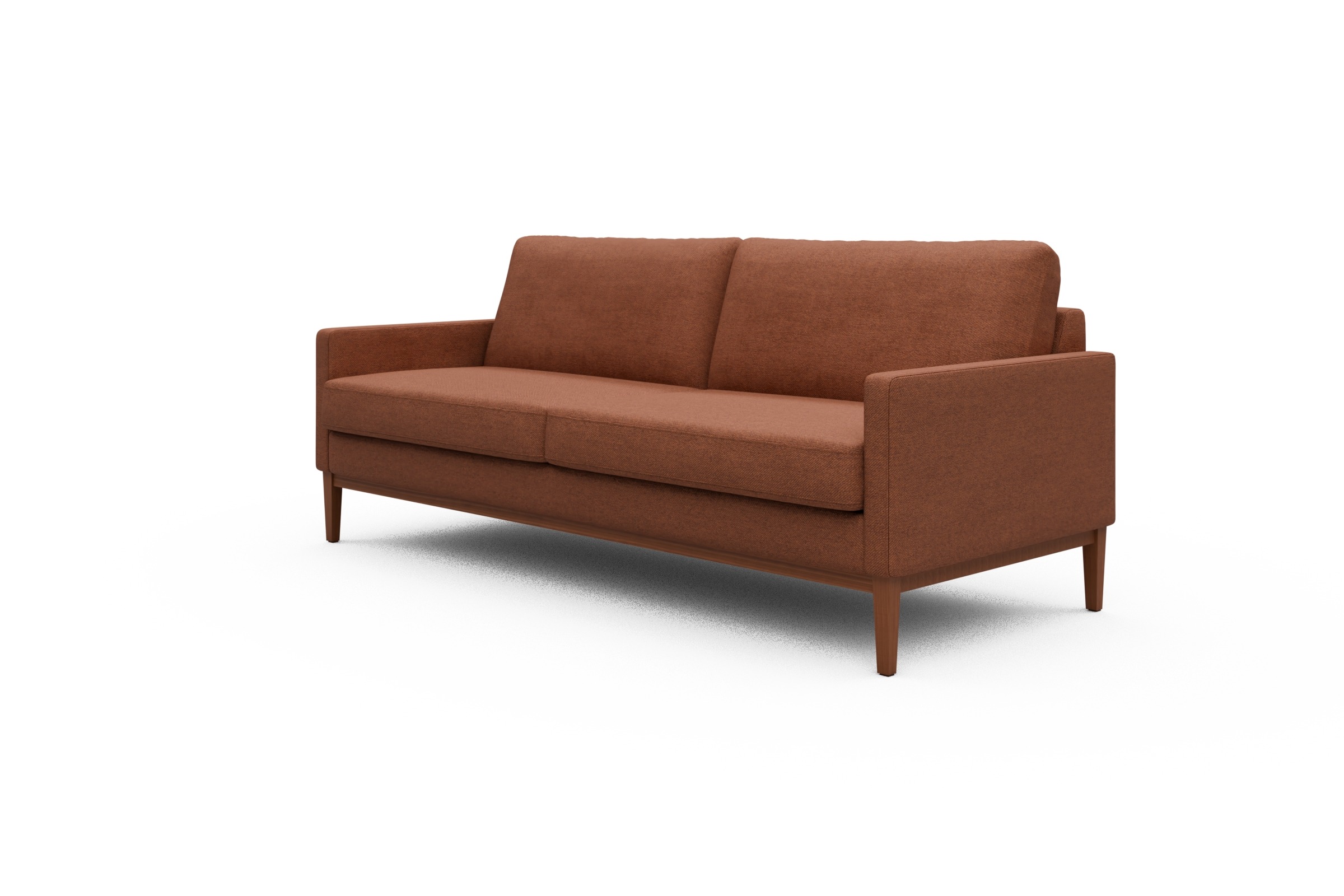 Sofa Bodo 3-Sitzer Weda-Rust