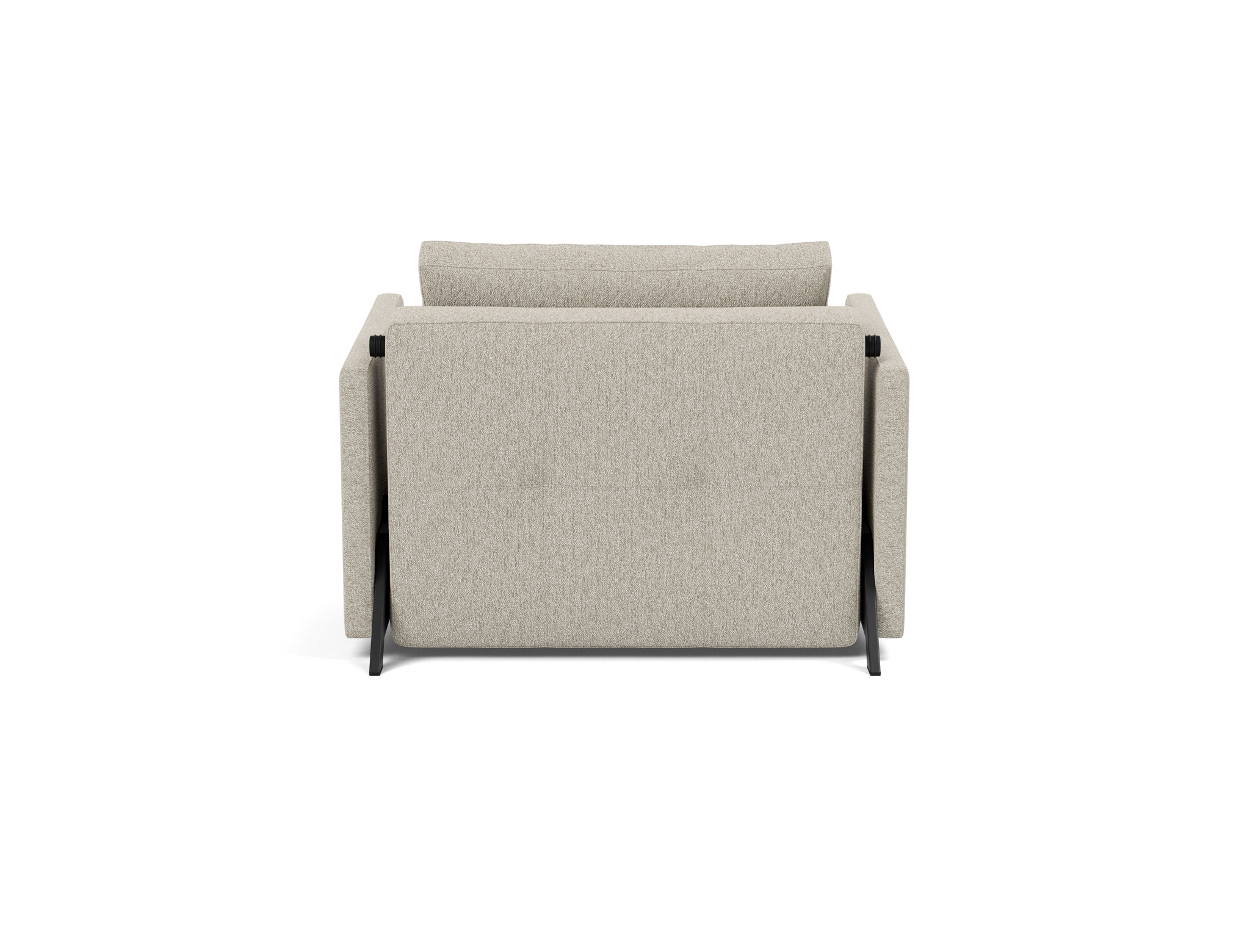 Schlafsessel Cubed 90 mit Armlehnen Boucle Skandi 539-Beige