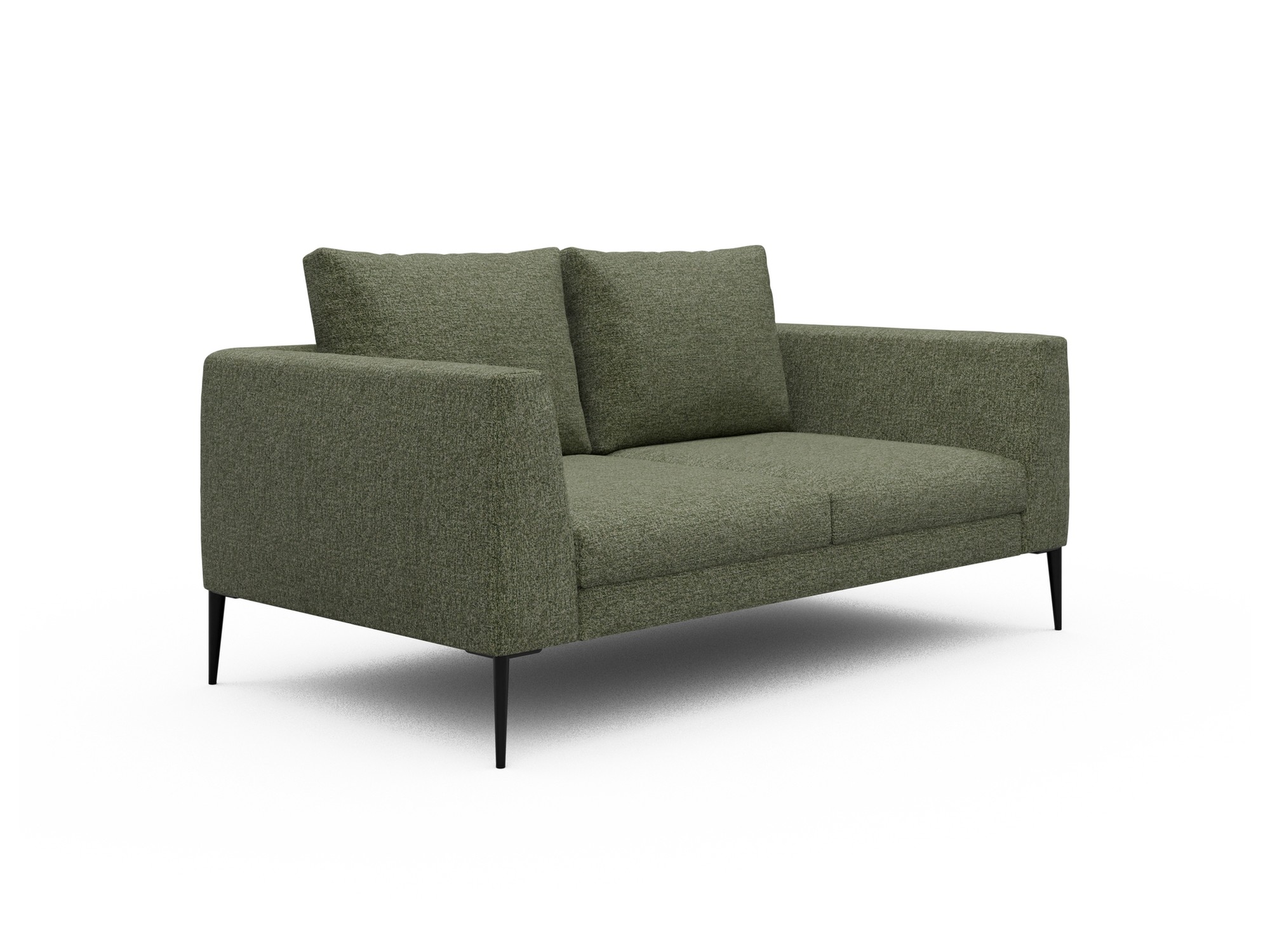Skandi Home Sofa Paul 2-Sitzer Carreno-Vivid-Green moebelfaktor