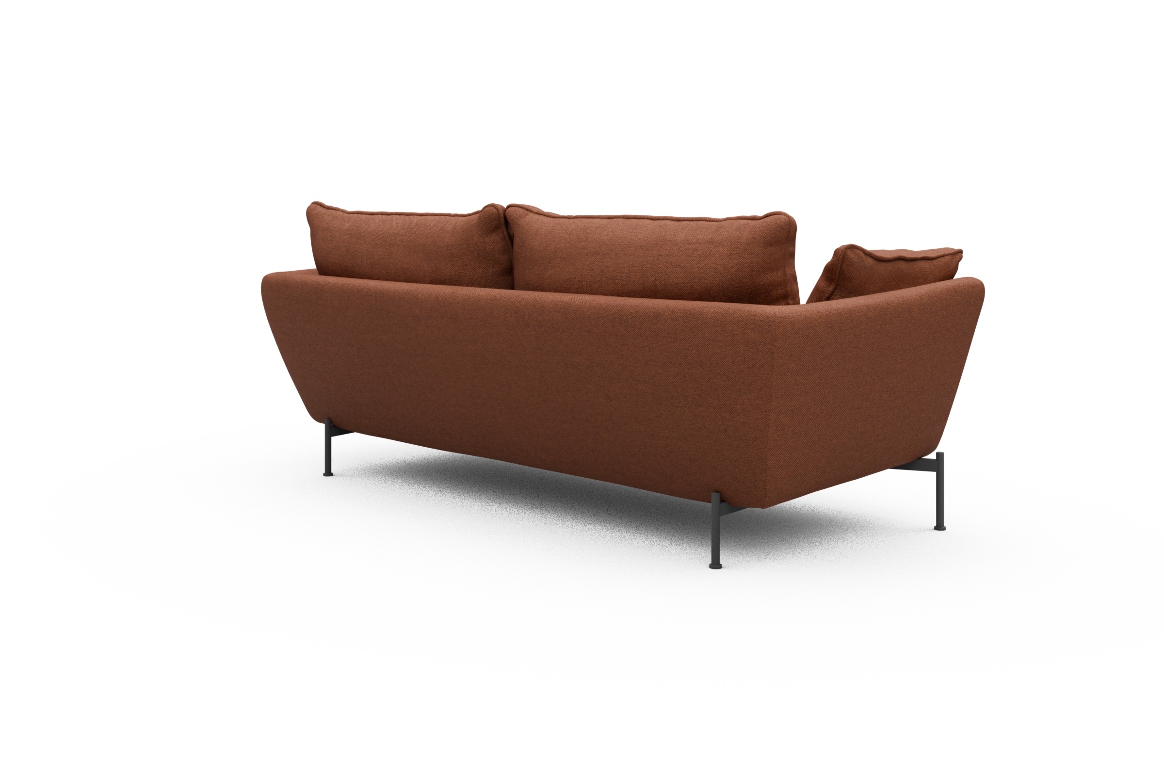 Sofa Anton PREMIUM 3-Sitzer Weda-Rust