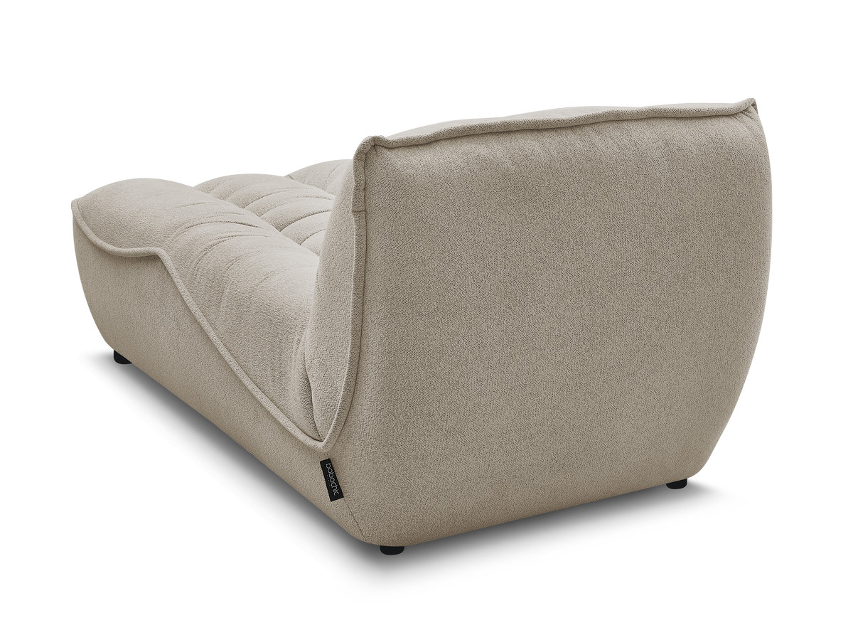 Bobochic Serena Méridienne-Modul Melange-Stoff Taupe