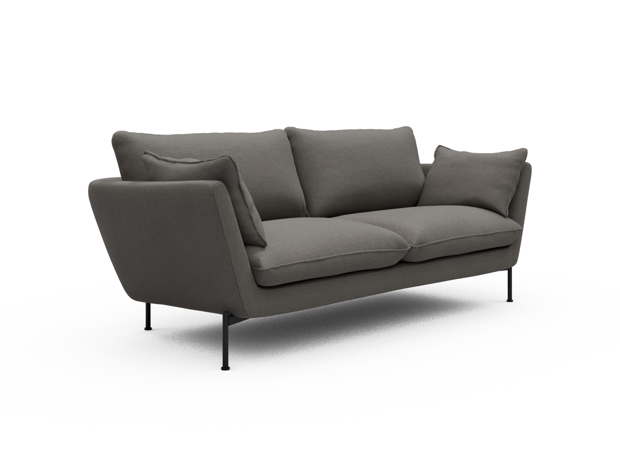 Skandi Home Sofa Anton 2-Sitzer Satya-Taupe moebelfaktor