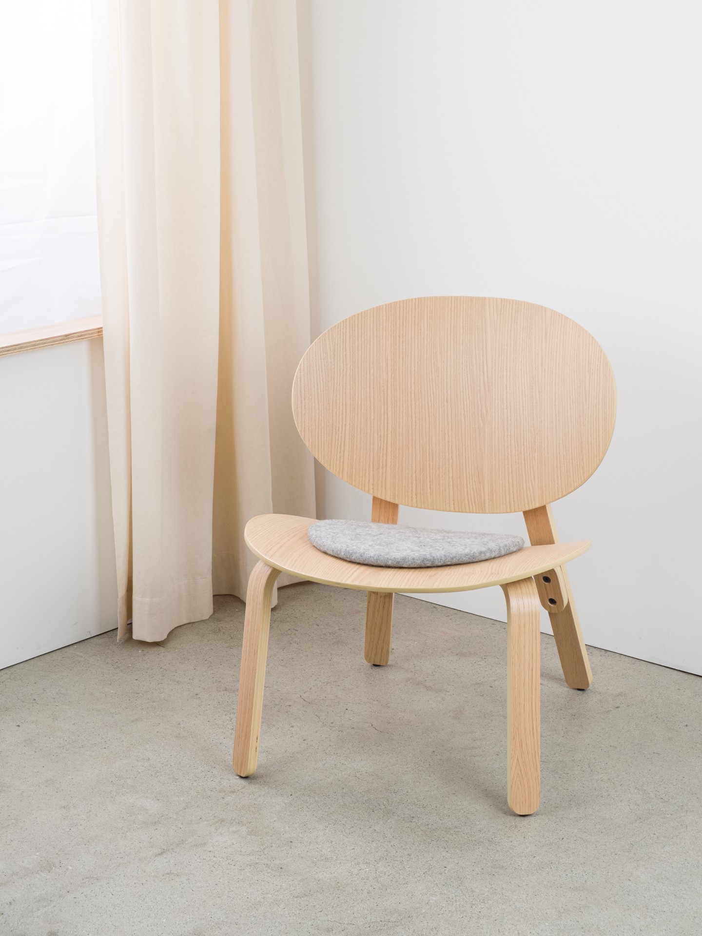 myfelt Carl - Flache Sitzauflage rund