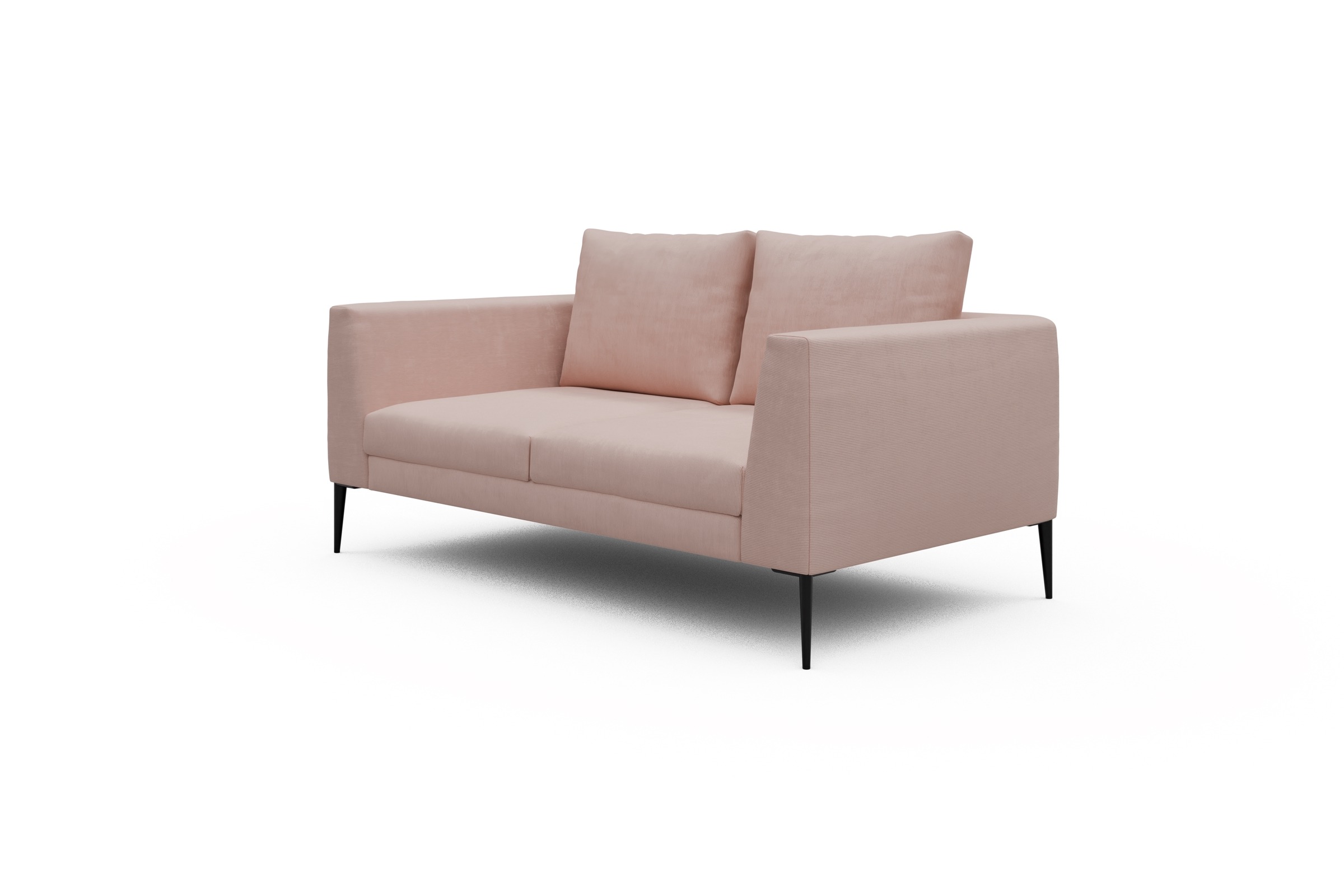 Sofa Paul 2-Sitzer Cordufine-Blush