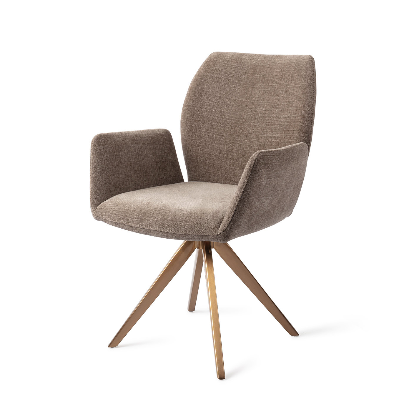 Jesper Home Esszimmerstuhl Misaki Mocha Mist Turn Rose