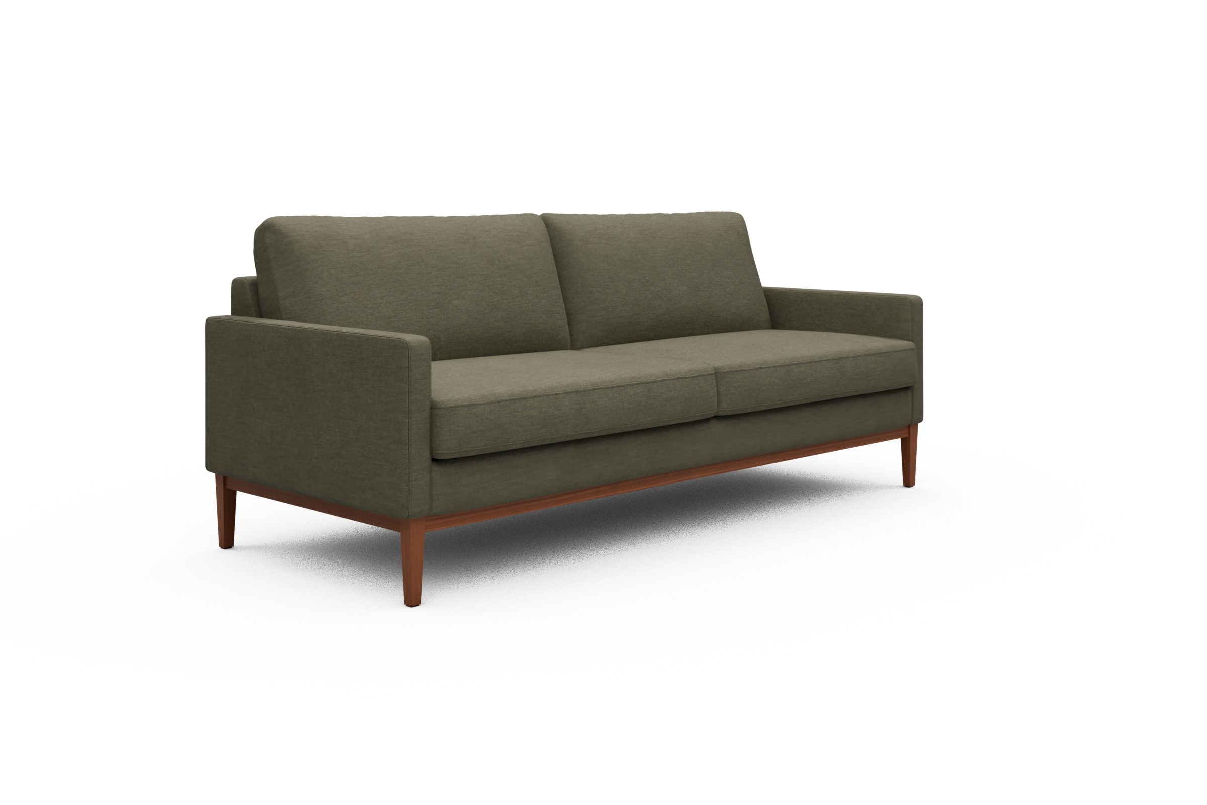 Sofa Bodo 3-Sitzer Vivus-Dusty-Olive