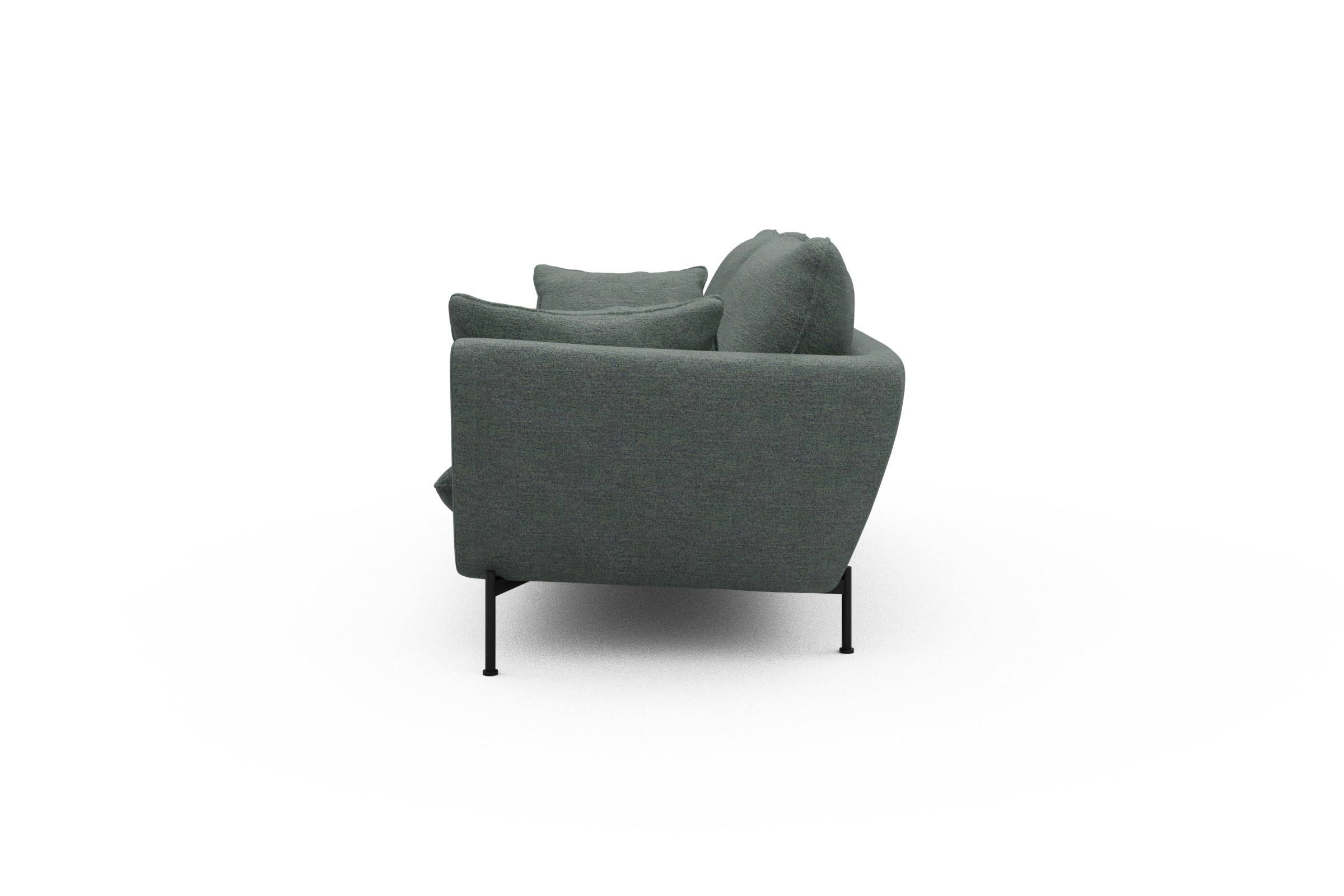 Sofa Anton 3-Sitzer Carreno-Ice-Blue