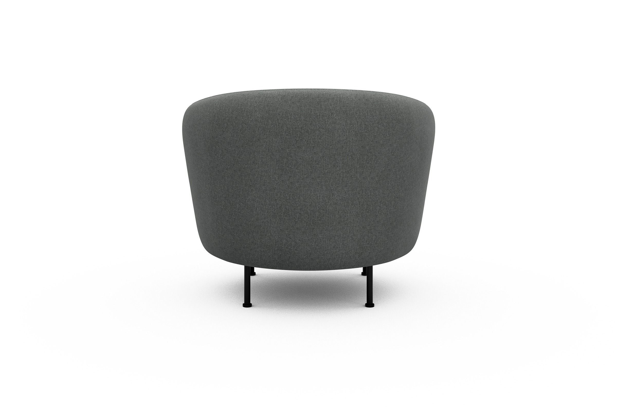 Sessel Ronda Metallbeine Schwarz Satya-Steel