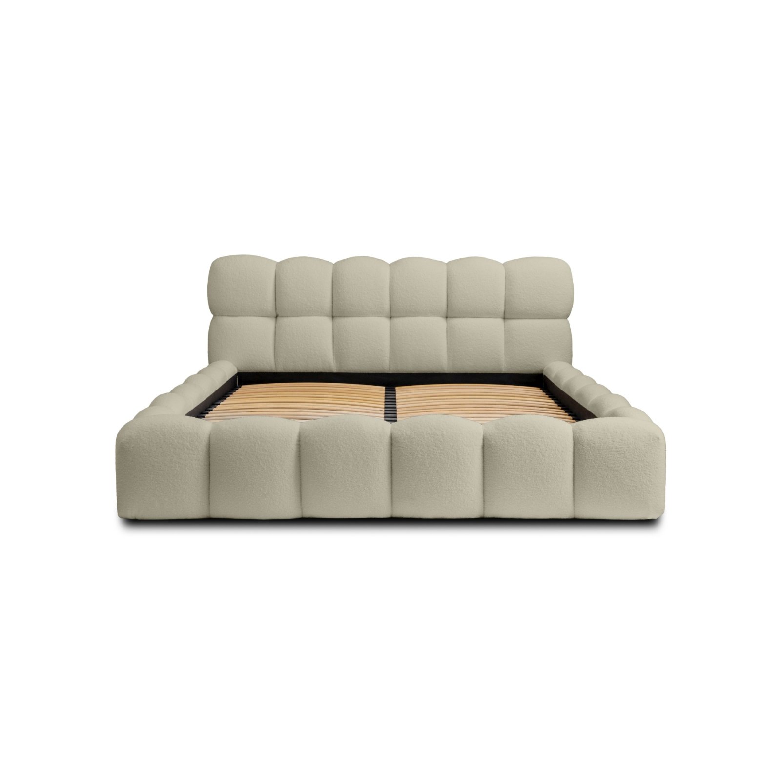 Polsterbett Vento-Slim Boucle 160x200 mit Metallrahmen Quelle 03