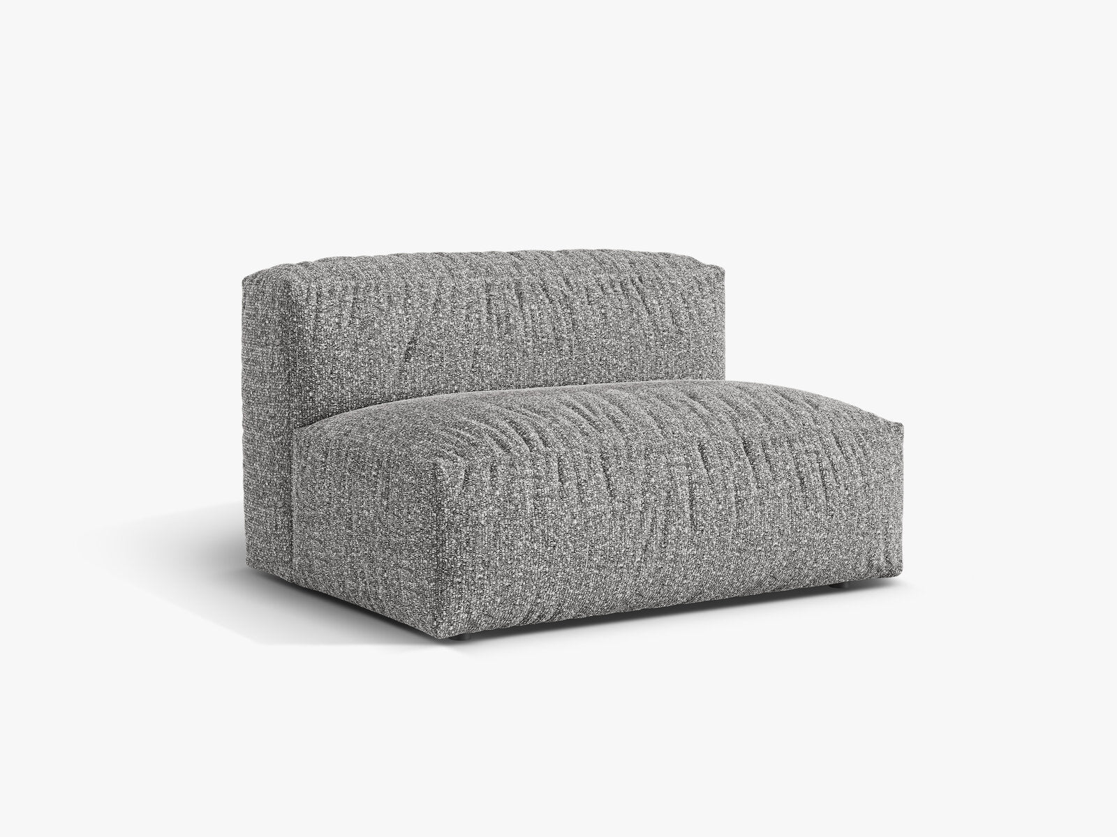 Micadoni Modul Martina 1-Sitzer Groß Boucle Monet Graphit