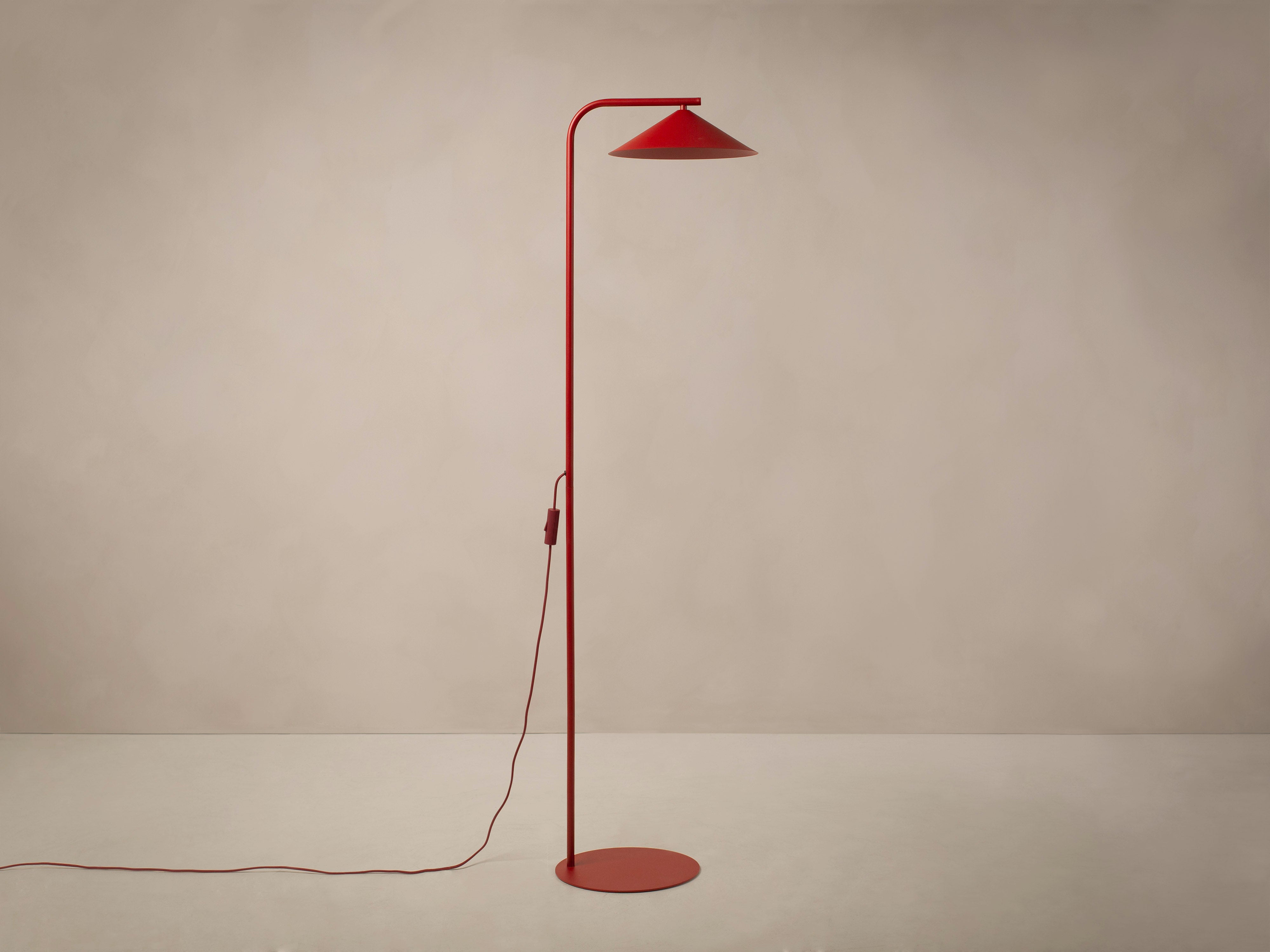 Micadoni Nocte Stehlampe Burgundfarben