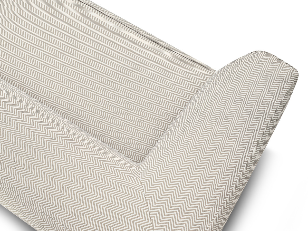 Bobochic Nour Gartensofa 2-Sitzer Stoff Beige