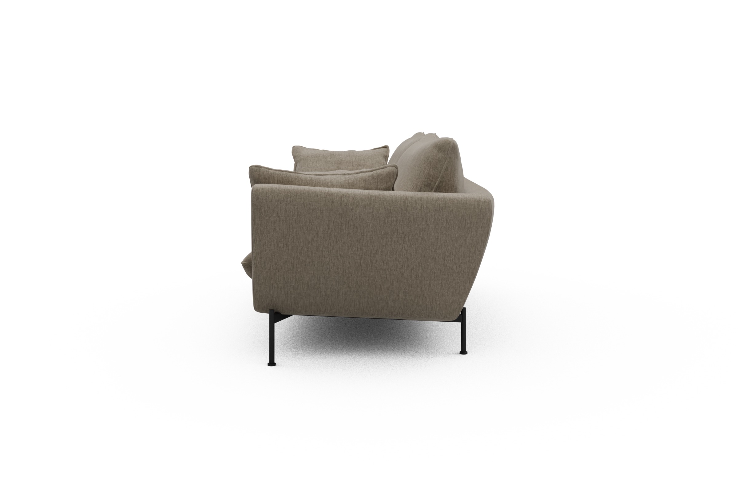 Sofa Anton 2-Sitzer Smooth-Beige