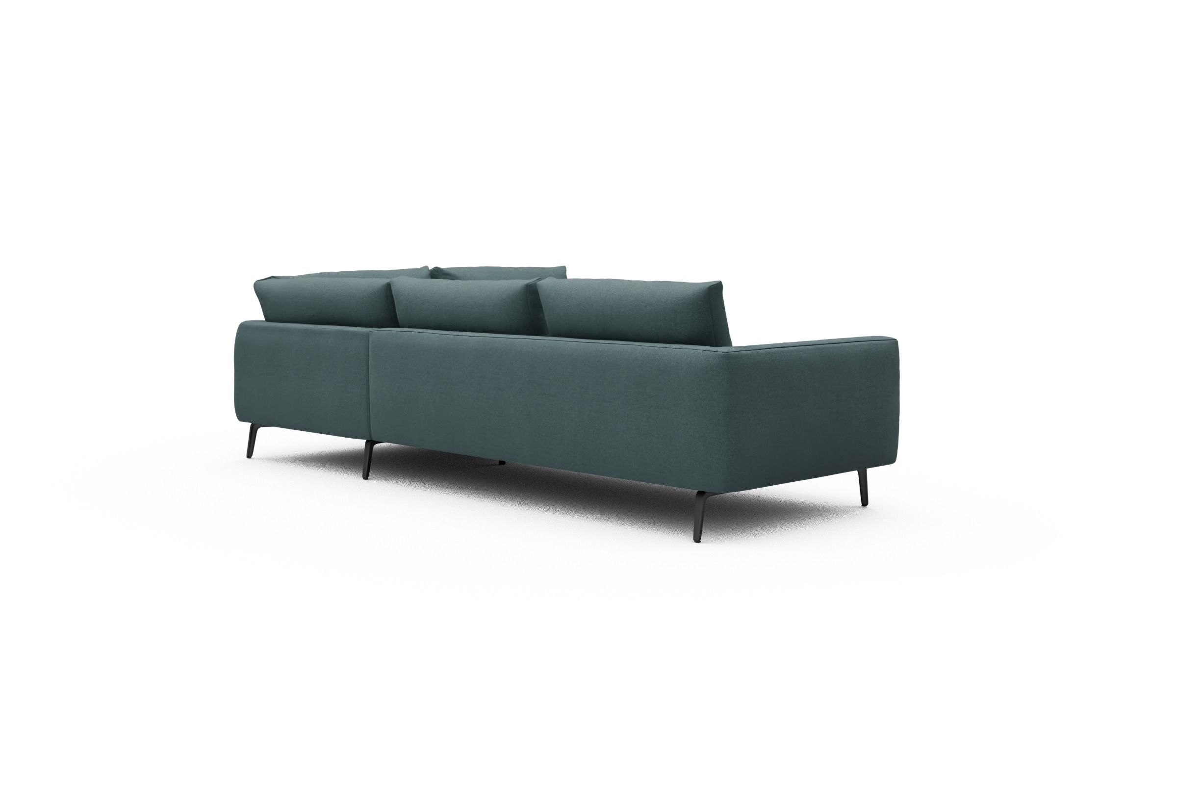 Ecksofa Karl Relax-Ecke rechts mit 2,5-Sitzer Satya-Niagara