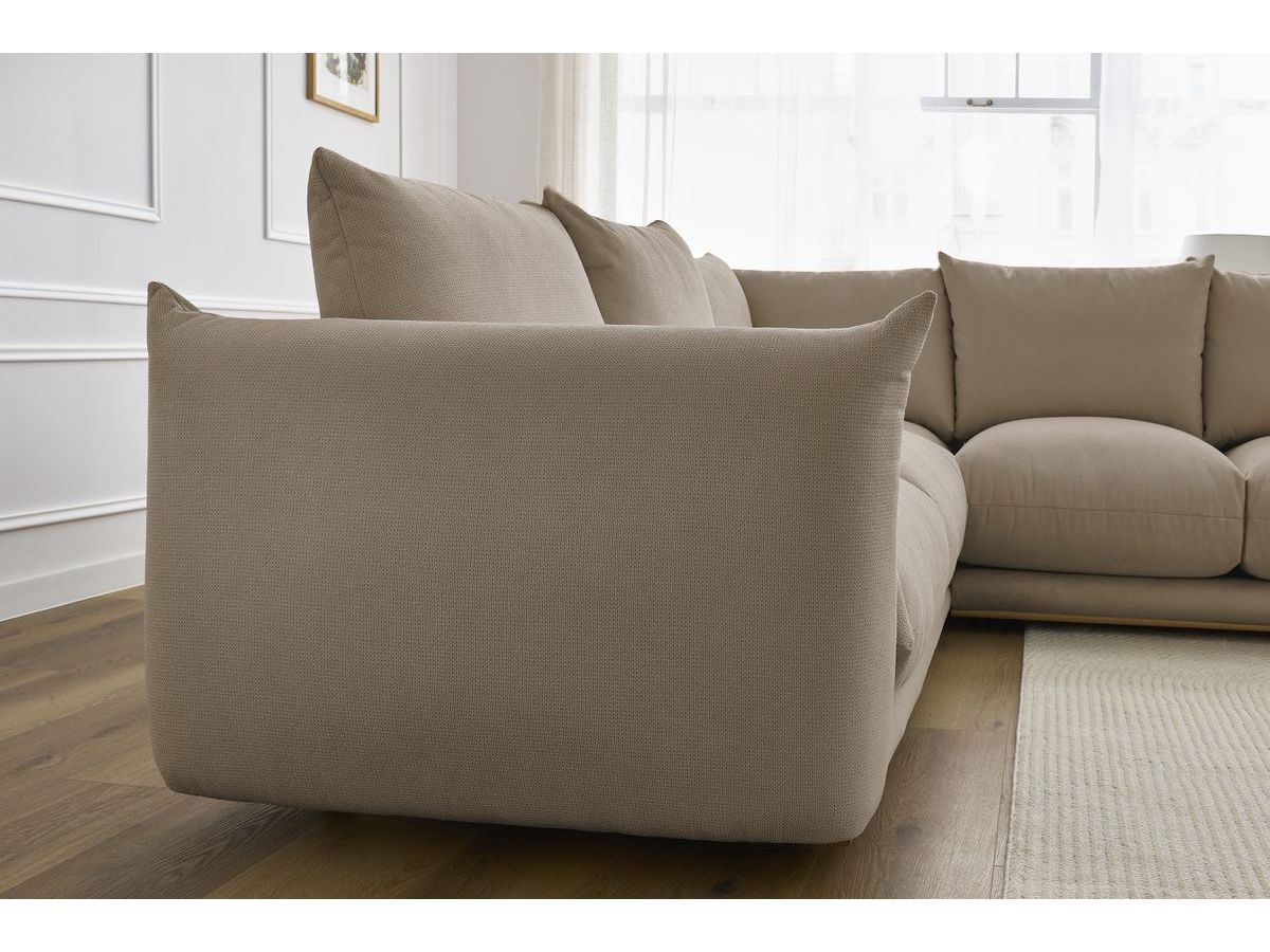 Bobochic Ernest Ecksofa Stoff Taupe